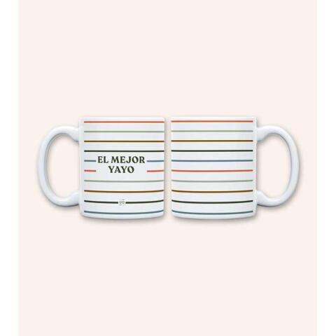 Taza "El mejor yayo" 350ml, cerámica