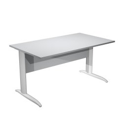Mesa oficina Presto An 140 cm patas metal L