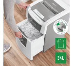 Destructeur Leitz IQ Auto+ Small Office 100P5 - coupe micro