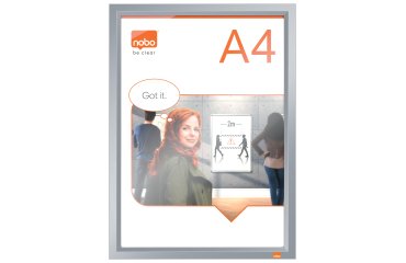 Porta póster Impression Pro con marco de aluminio, A4