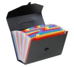 Trieur valisette polypropylène Viquel Rainbow Class - 24 onglets