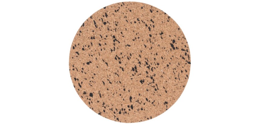 Tablero corcho autoadhesivo 9mm circular 30mm