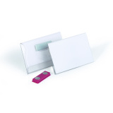 Porte-badge 54x90 mm avec aimant - Boîte de 25
