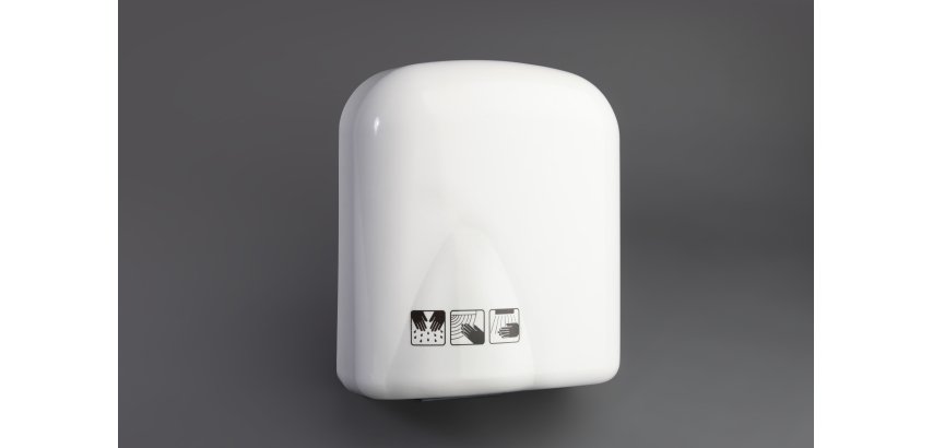 Secamanos industrial blanco Dahi