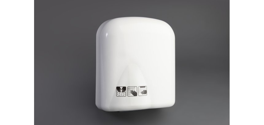 Secamanos industrial blanco Dahi