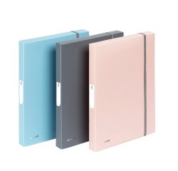 Trieur 8 compartiments A4 - polypropylène - MINERAL VIQUEL - Coloris assortis