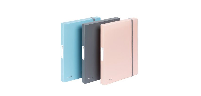 Trieur 8 compartiments A4 - polypropylène - MINERAL VIQUEL - Coloris assortis