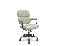 Fauteuil inclinable Opti518 en similicuir beige