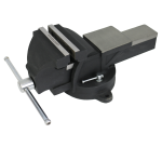 Étau d'établi en fonte 125 mm – Base tournante 360° – Enclume intégrée
