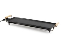 DOMO DO8312TP Plancha XL 'Family' - 70 cm - 1800 W - look boisé