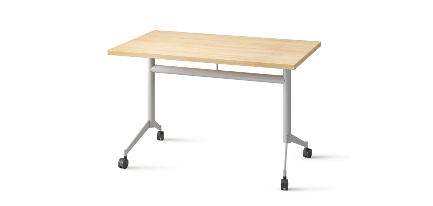 Table rabattable POLLY L.120 x P.70 cm Plateau Hêtre