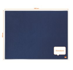 Tablero de anuncios de fieltro Nobo Impression Pro de 600x450 mm