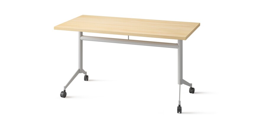 Table rabattable POLLY L.140 x P.70 cm Plateau Hêtre