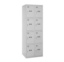 Taquilla desmontada Simon Llocker desm. 4 puertas 2/8 300 (600) gris