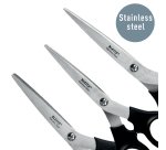 Set de tijeras Leitz de acero inoxidable 165/185/200 mm