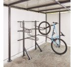 Support vélo sur pied 2 arceaux