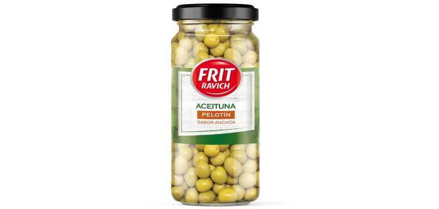 Aceitunas Pelotin sabor Anchoa Frit Ravich  720 g
