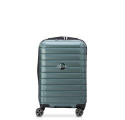 Maleta Delsey Shadow 5.0 Trolley cabina 55 cm 4 Ruedas dobles Verde