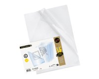 Chemise coin ART'CORNER A2 polypropylène - CREATIV'GALLERY  VIQUEL  transparente incolore - Paquet de 5