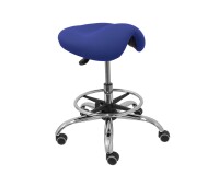 Taburete Alatoz tapizado - Azul