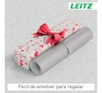 Alfombrilla de escritorio grande Leitz - Gris claro