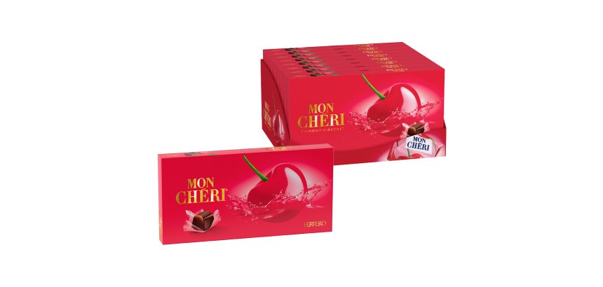 Bombones Mon Cheri - Estuche de 15 unidades
