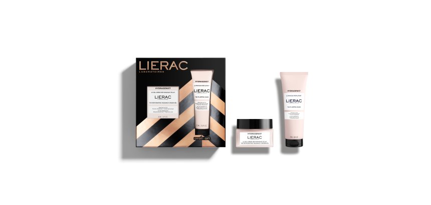 Lierac coffet cadeau la Hydragenist Crème-Gel Hydratante (50 ml) + 1 Hydragenist Masque SOS Hydratant Repulpant offert (15 ml)