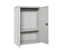 Armario almacén multiuso monoblock-montado Simon Locker 90x80x40 2/1 gris