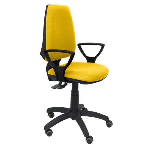 Silla Elche S bali brazos fijos - Amarillo