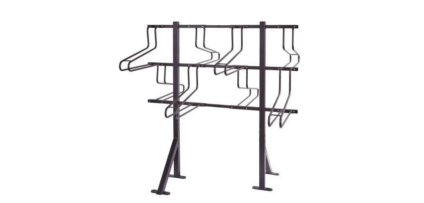Kit 3 barres de liaison pour support vélo sur pied M097C2 ou M097C4 NE PEUT ETRE VENDU SEUL
