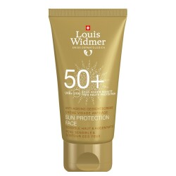WIDMER Protection Solaire Visage 50 Parfumée – Tube 50 ml