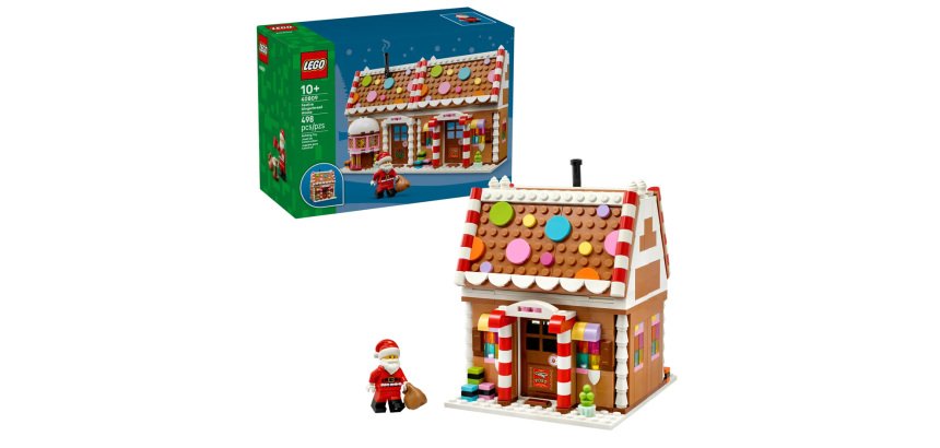 Festive Gingerbread House
