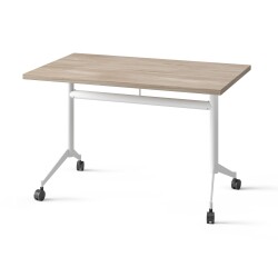 Table rabattable POLLY L.120 x P.70 cm Plateau Orme