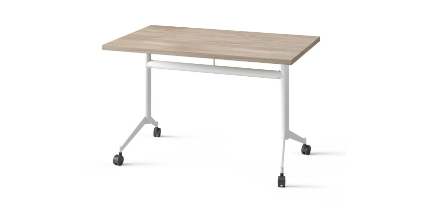 Table rabattable POLLY L.120 x P.70 cm Plateau Orme
