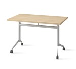 Inklapbare tafel POLLY, L.120 x D.70 cm, eiken blad