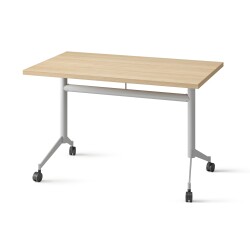 Table rabattable POLLY L.120 x P.70 cm Plateau Chêne