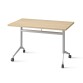 Table rabattable POLLY L.120 x P.70 cm Plateau Chêne