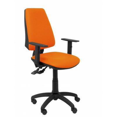 Elche S similpiel brazos regulables - Naranja