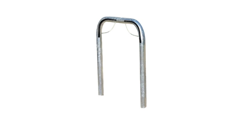 Arceau simple range vélo à sceller pour 2 vélos