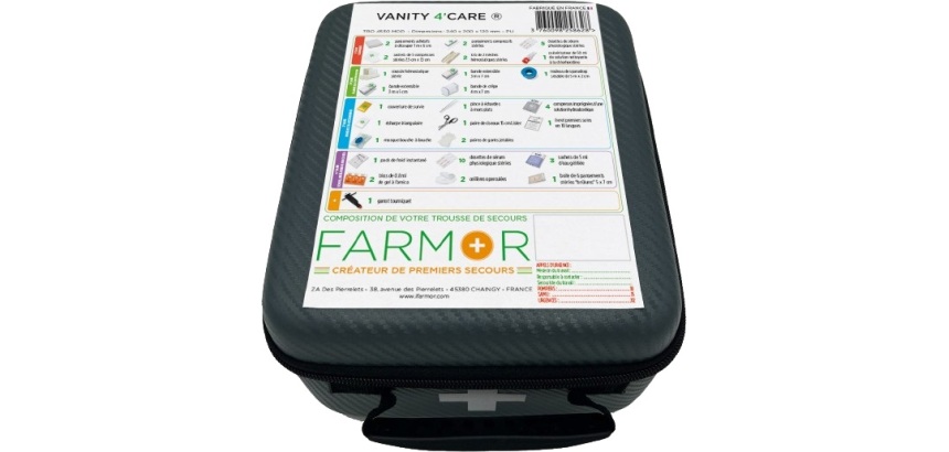 Vanity 4'Care en PU gris