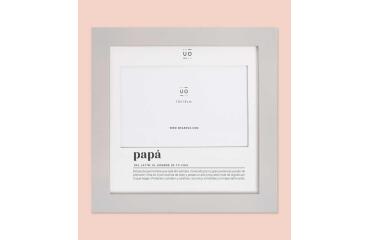 Marco fotos "Papá. Definición" Grey
