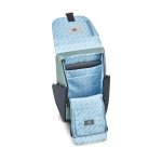 Delsey Securflap - Sac à dos pour ordinateur portable 15" vert sauge