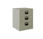 Cajonera móvil monoblock-montada PFAM3S Bisley 3 cajones plano