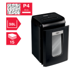 Destructeur de documents manuel Rexel Promax QS RSX1838 - P4 - coupe croisée