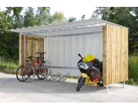 Abri extérieur à vélos-motos