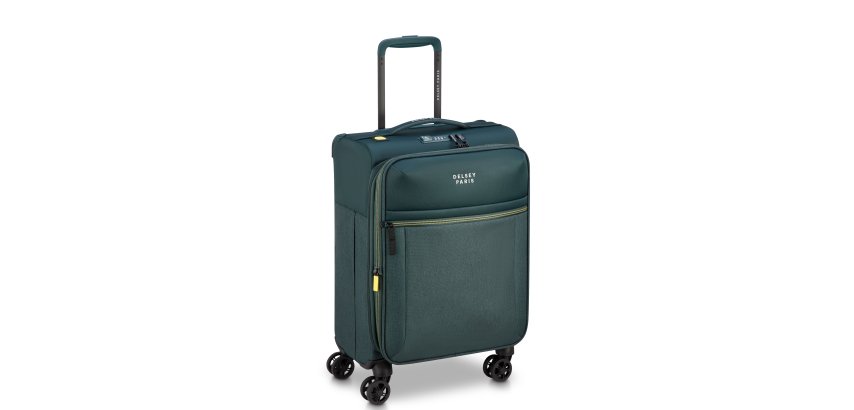 Brochant 3 valise cabine extensible 4 doubles roues 55 cm pin