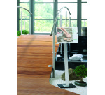 Support d'information sur pied CRYSTAL SIGN® STAND A3