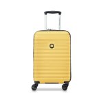 Delsey Freestyle - Valise extensible 55 cm jaune