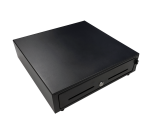 Cajón portamonedas manual negro 41cm