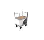 Chariot niveau constant polypropylène 100 kg 800 x 600 mm